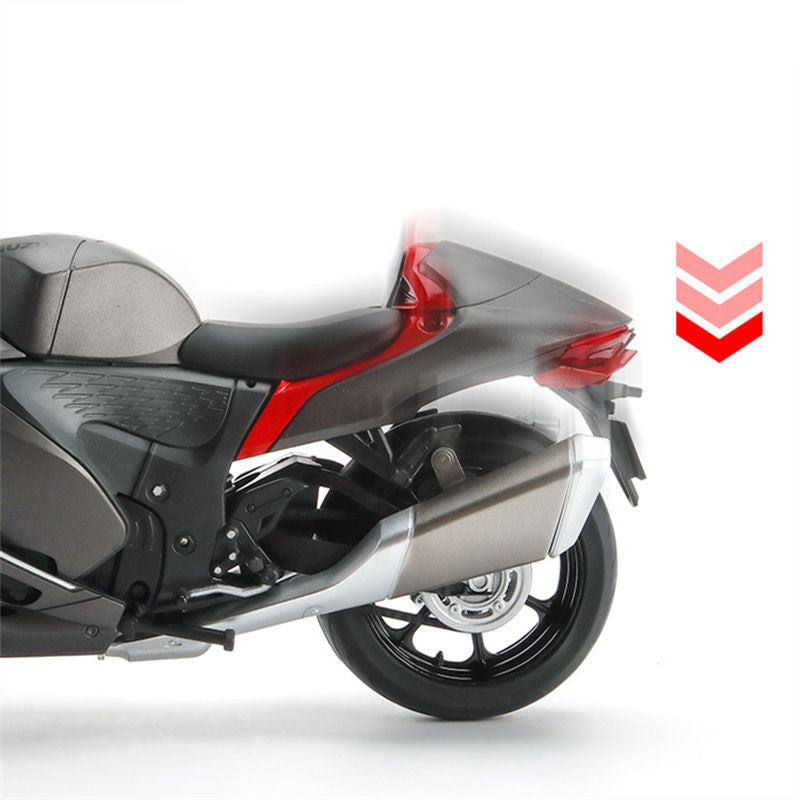 1:9 Diecast Suzuki Hayabusa Model Bike - Black