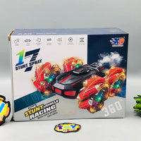2.4G Remote & Gesture Control Stunt Spray Car