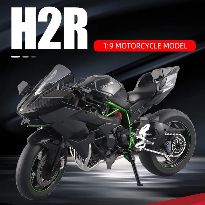 1:9 Diecast Kawasaki Ninja H2R Model Bike