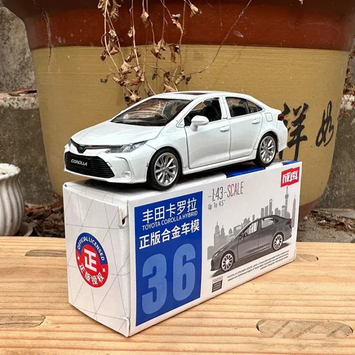 1:43 Diecast Toyota Corolla Hybrid Licensed Model