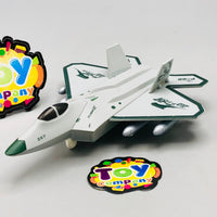 1Pc Alloy Pullback Aircraft Model - Assortment
