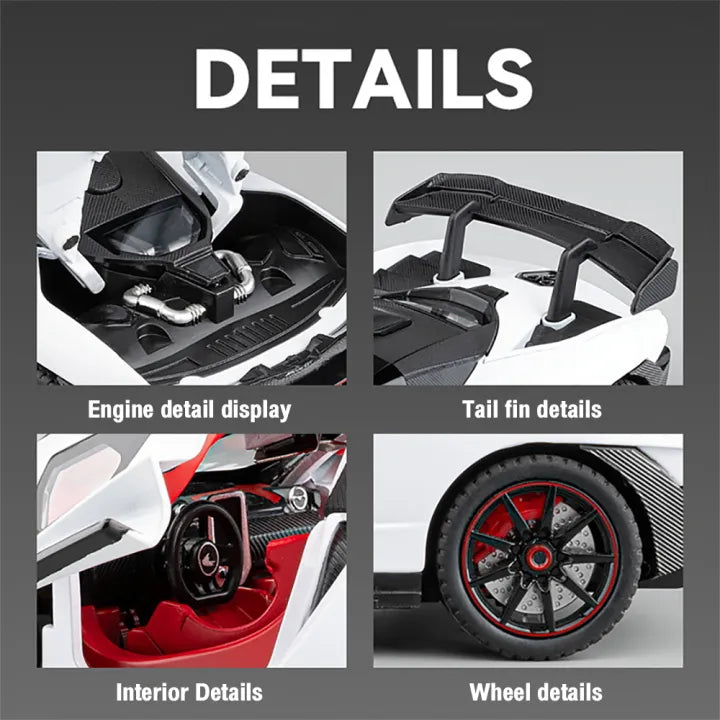 1:24 Diecast McLaren Senna Super Sports Model Car