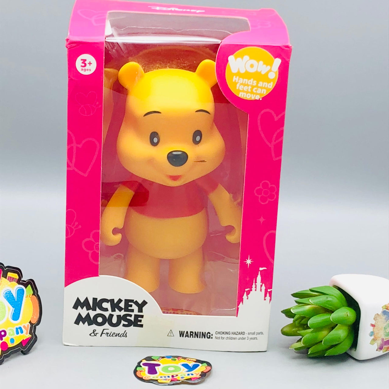 Premium Movable Joints Pooh Figure Toy