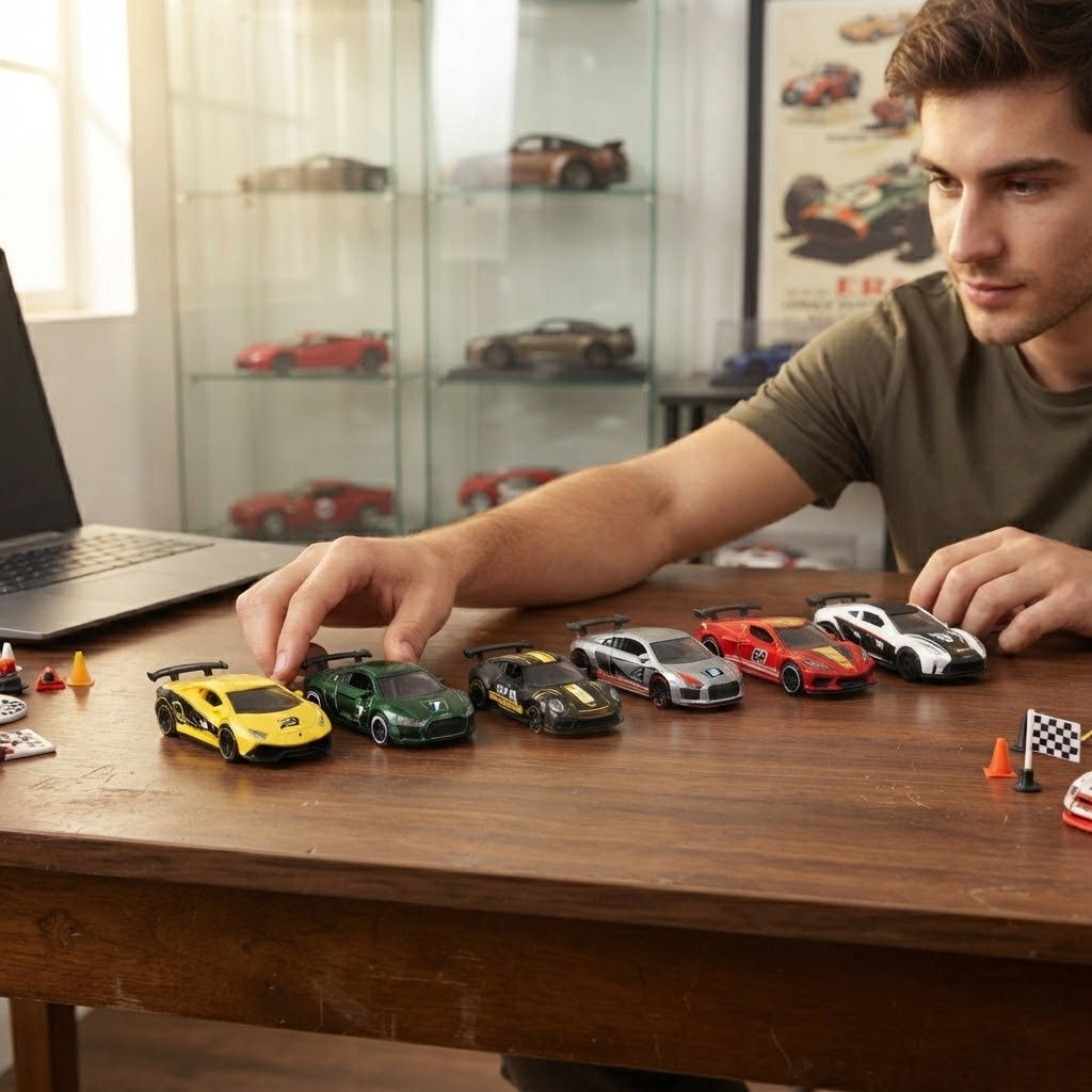6Pcs Alloy 1:64 Mini Cars Set
