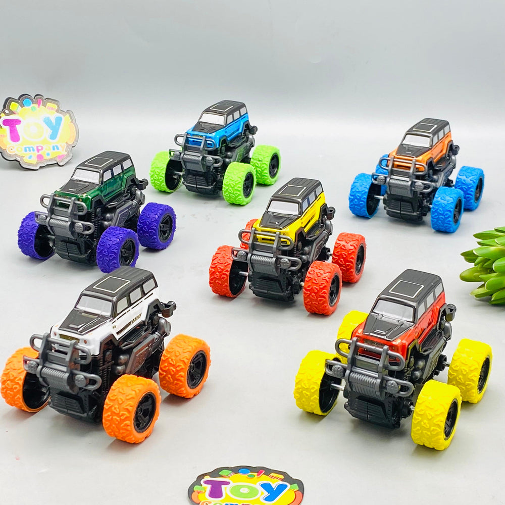 6Pcs Mini 4x4 Inertial Off-Road Cars Set