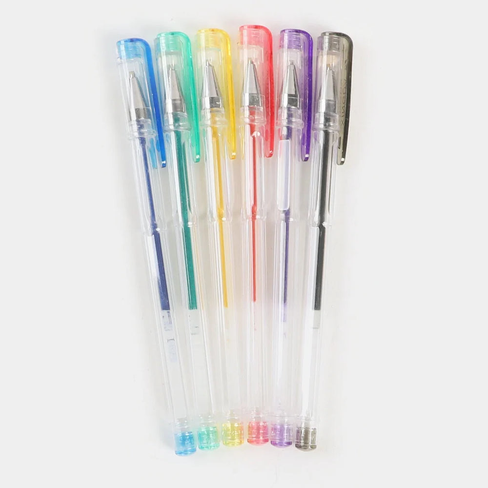 6Pcs Premium Glitter Pens