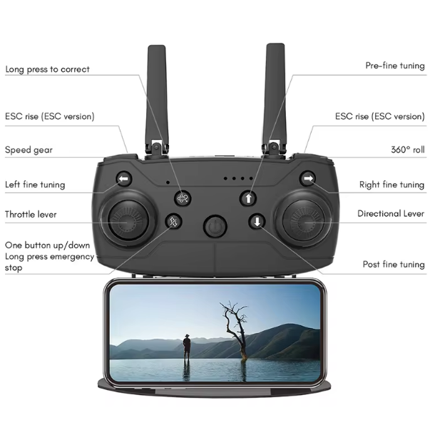 H66 Pro HD Camera Mini RC Drone