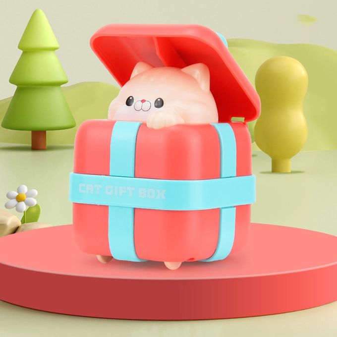 Press & Go Cute Kitty Gift Car - 1Pc