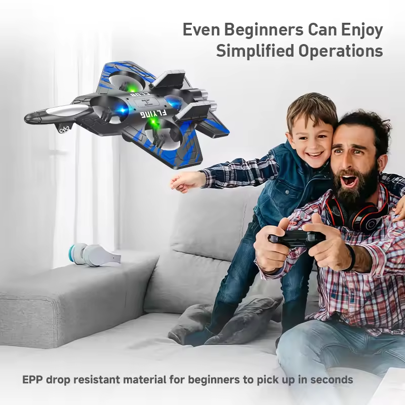 2.4GHz RC Six Axis Combat Fighter Jet Model