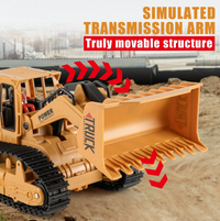 1:22 Remote Control Bulldozer With Lights