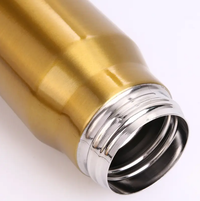 500ml Stainless Steel Crystal Water Bottle
