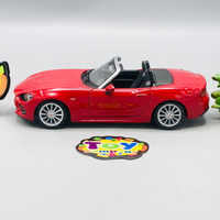Bburago 1:24 Diecast Fiat 124 Spider Model