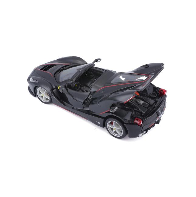 Bburago 1:24 Ferrari LaFerrari Aperta Model - Black