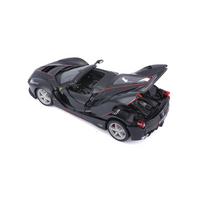 Bburago 1:24 Ferrari LaFerrari Aperta Model - Black