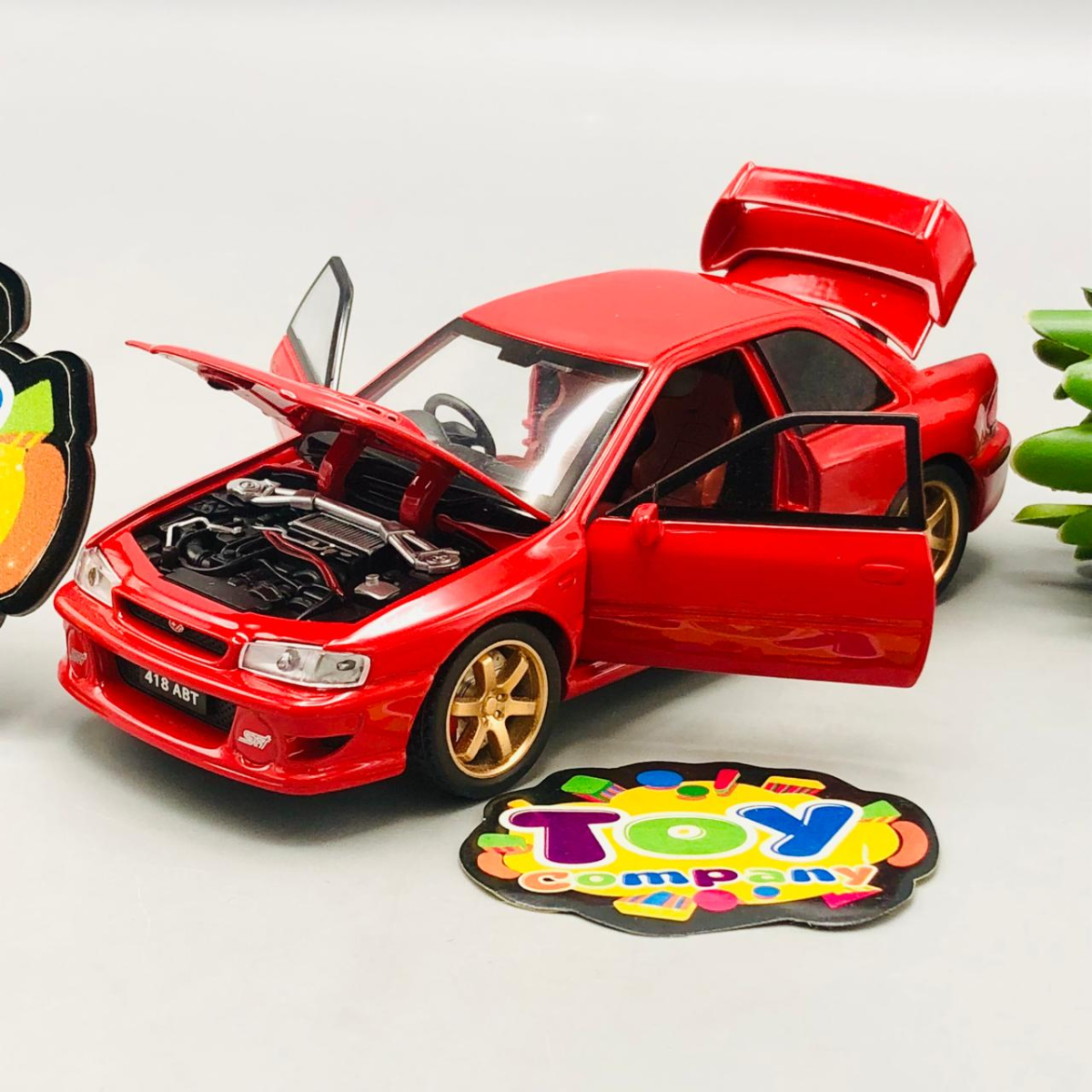1:32 Diecast Subaru Impreza WRX Model Car