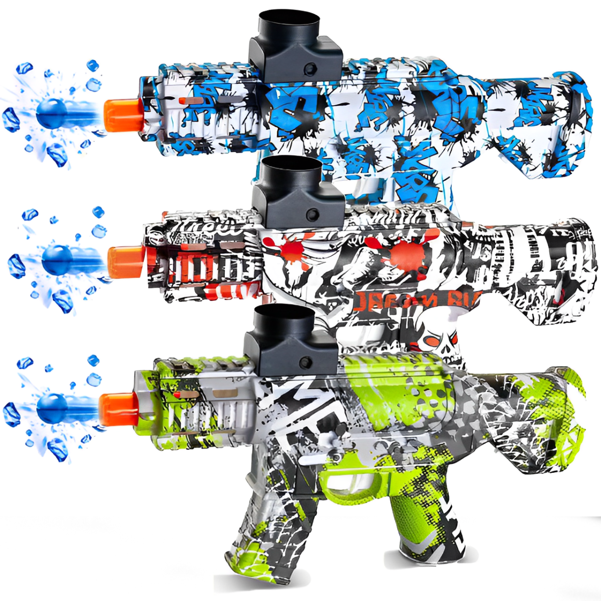 Rechargeable Gel Blaster & soft Bullet Shooting Gun
