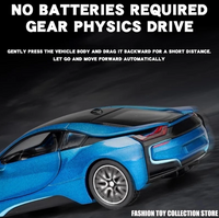 1:32 Diecast BMW i8 Model Car