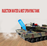 2.4G RC Spray & Water Bullet Shooting Military Tank