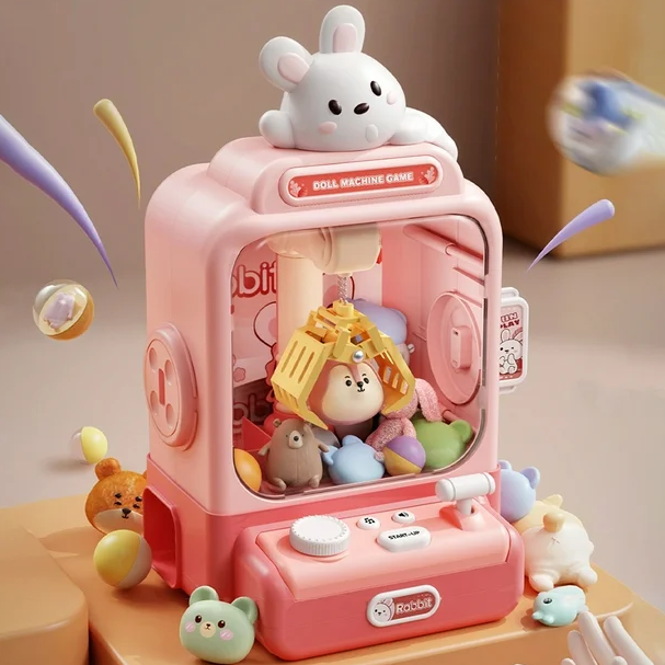 Kids Battery Operated Rabbit Claw Machine