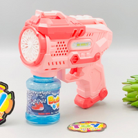 15 Holes Crazy Colorful Bubble Gun Machine