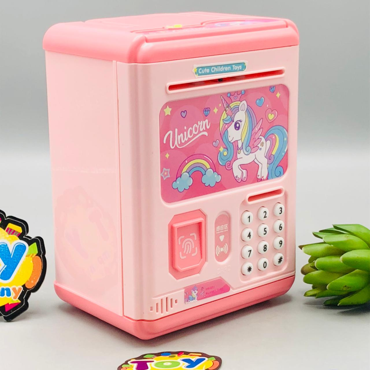 Unicorn Multi-functional Kids Money Saving ATM Machine