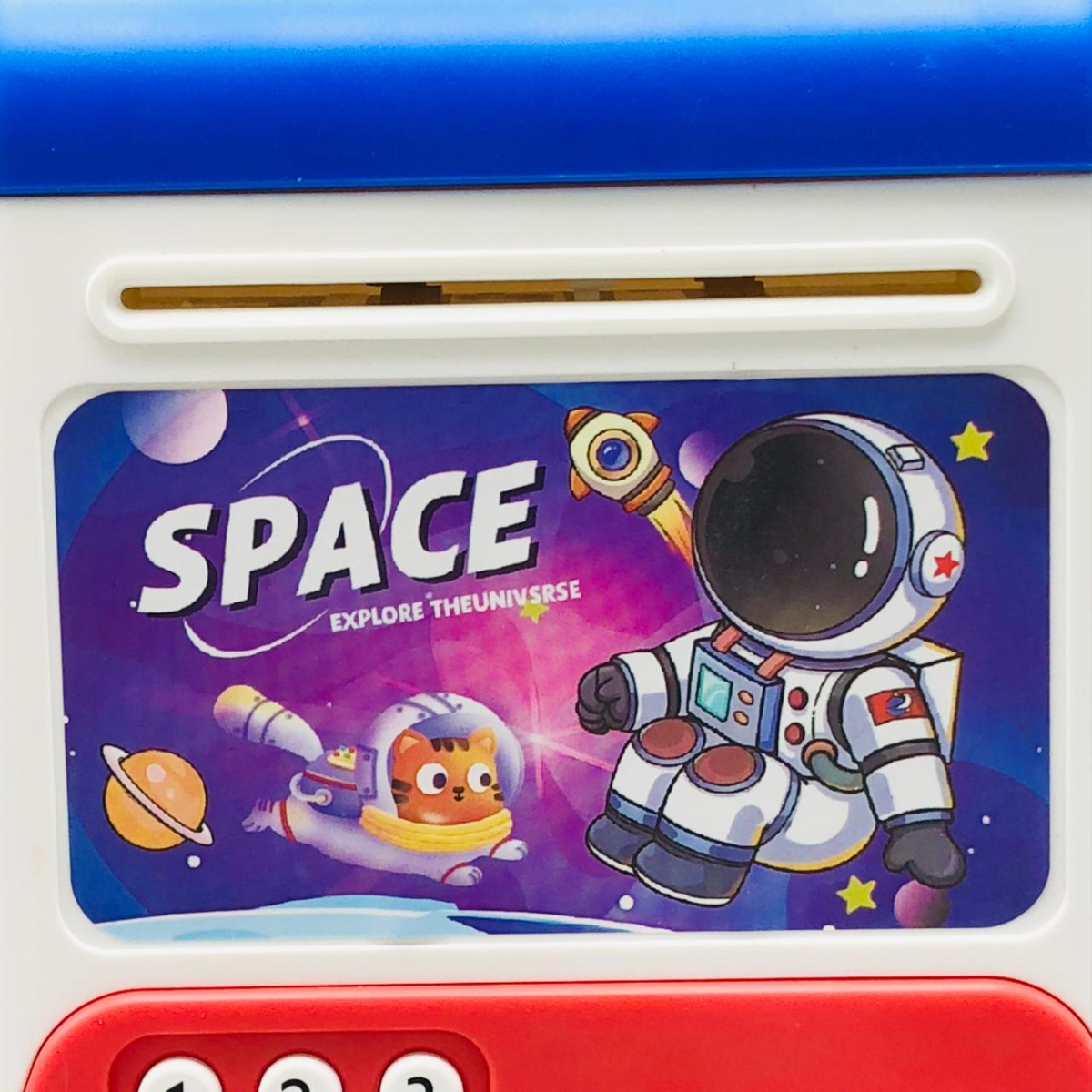 Spaceman Multi-functional Kids Money Saving ATM Machine