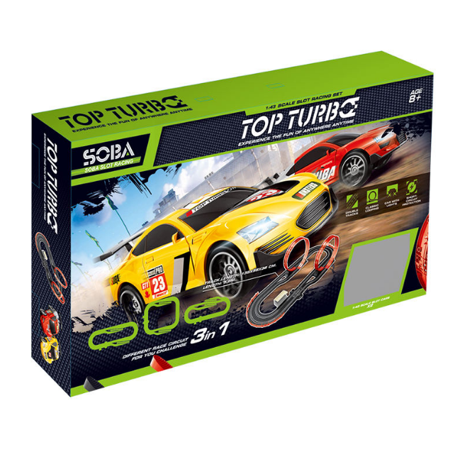 1:43 DIY 3in1 Top Turbo Double Track Set