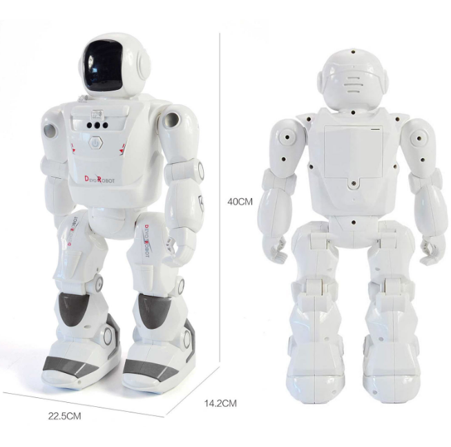 Remote & Induction Controlled Devo Robot
