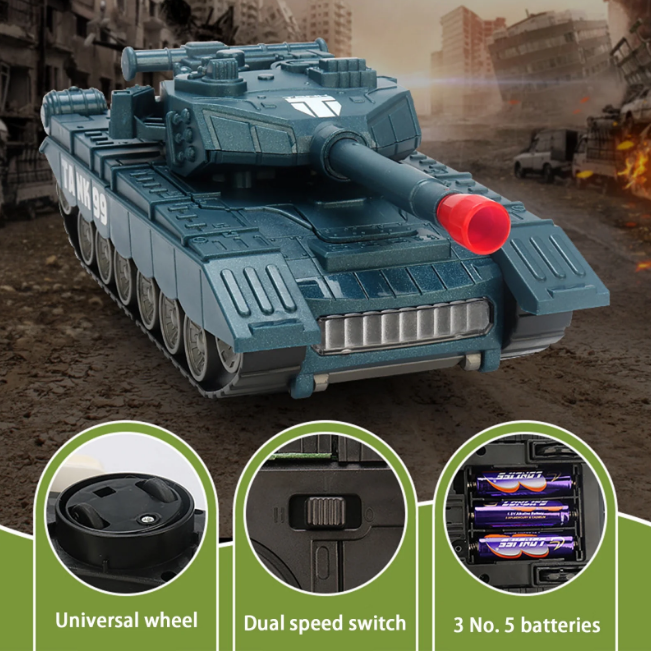 Electric Deformation Tank With Light & Sound