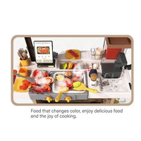 83Pcs Kids Pretend Teppanyaki Grill Kitchen Set