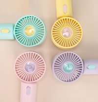 Portable Fan With Mobile Phone Bracket