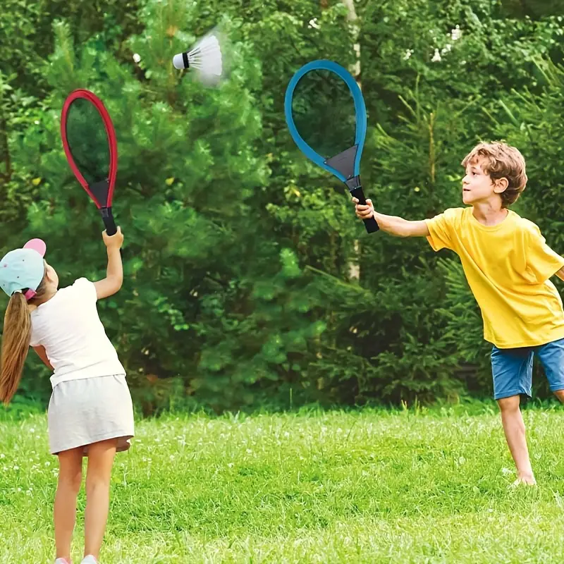 Badminton Rackets For Kids with Shuttle and Tennis Ball