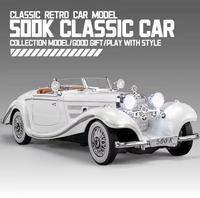 1:24 Diecast 1936 Mercedes Benz 500K Model Car