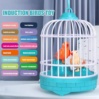 Hand Sensored Repeating Function Bird Cage Toy