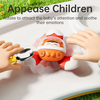 3Pcs Space Themed Baby Spinning Rattles