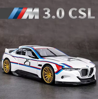 1:24 Diecast BMW 3.0 CSL Hommage R Licensed Model Car