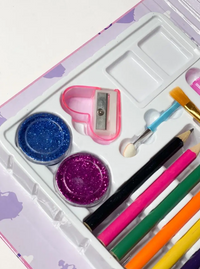 Girls Book Shape Art Color Set - Assortment