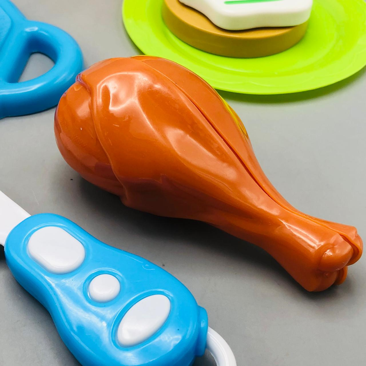11Pcs Pretend Play Fast Food Cutting Set
