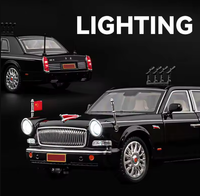 1:24 Diecast HongQi L9 Luxury Limousine Model
