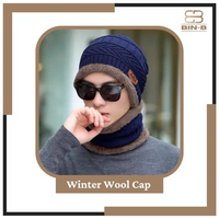 Premium Wool cap With Neck Wormer