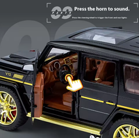 1:24 Diecast AMG G63 Model Car With Smoke