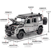 1:32 Diecast Mercedes-Benz Brabus G550 Model