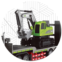 1:12 RC Semi-Traction Transport Excavator Set