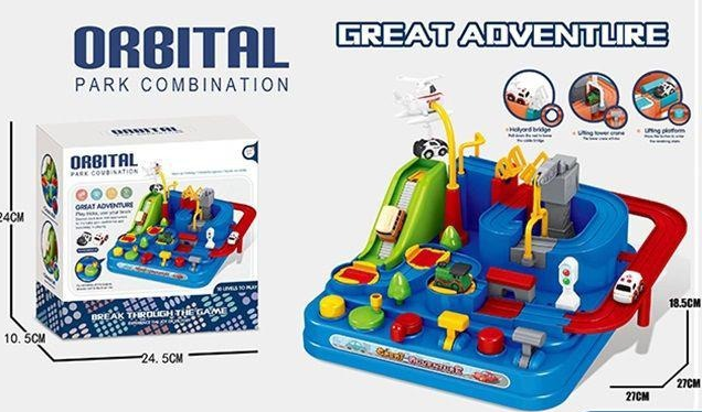Manual Kids Orbital Park Adventure Track Set