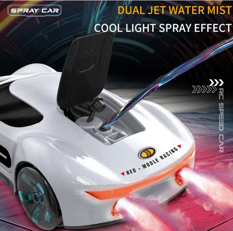 Electric RC Concept Stunt Spray Car