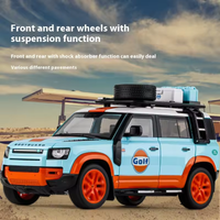 1:24 Diecast Land Rover Defender Modified Model