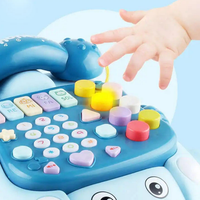 Kids Multi-functional Pull Along Musical Telephone