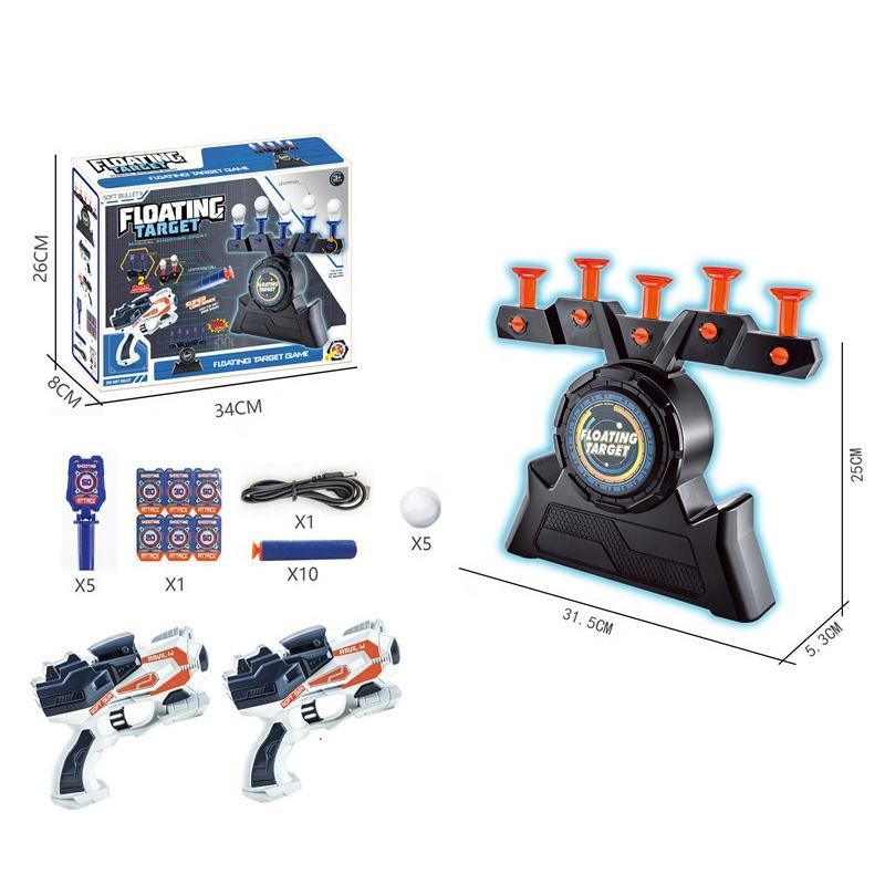 2in1 Magical Floating Target With Shooting Guns