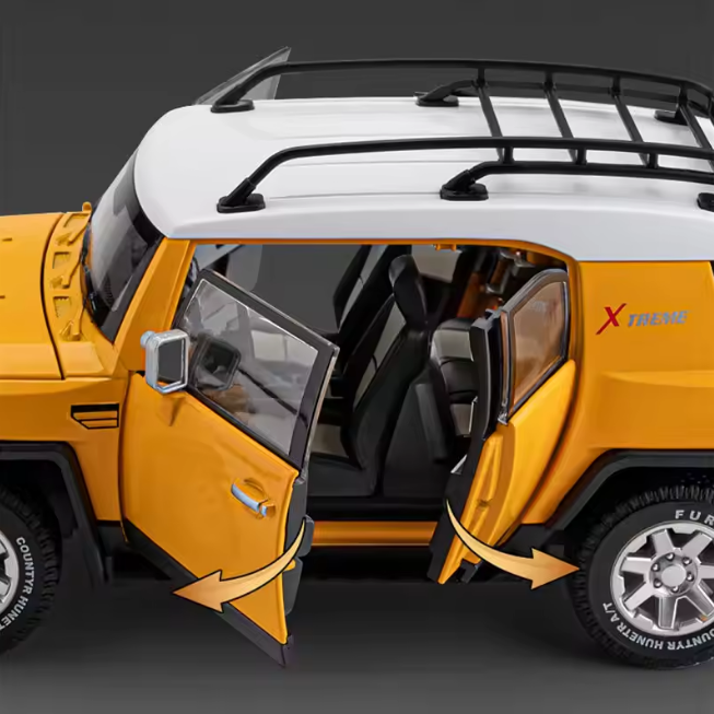 1:24 Diecast Toyota FJ Cruiser Model Car
