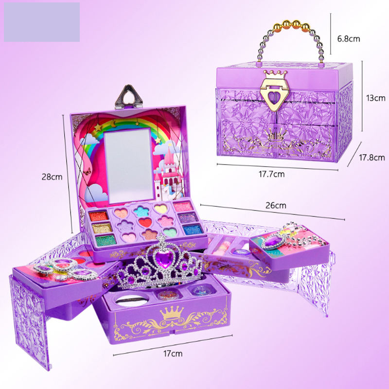 Realistic Girls Makeup & Jewellery Treasure Box
